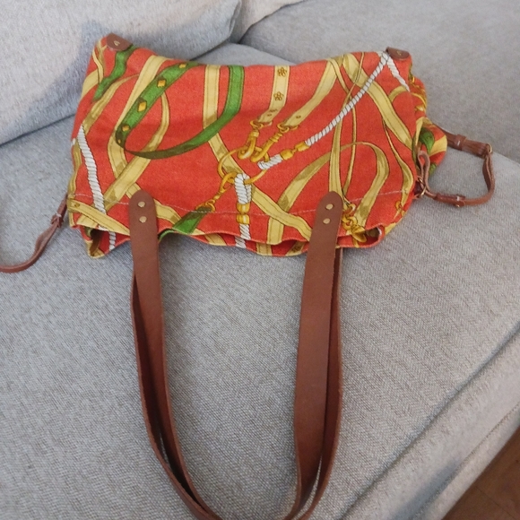 Miu Miu multi color printed canvas and leather shoulders bag - Picture 9 of 11